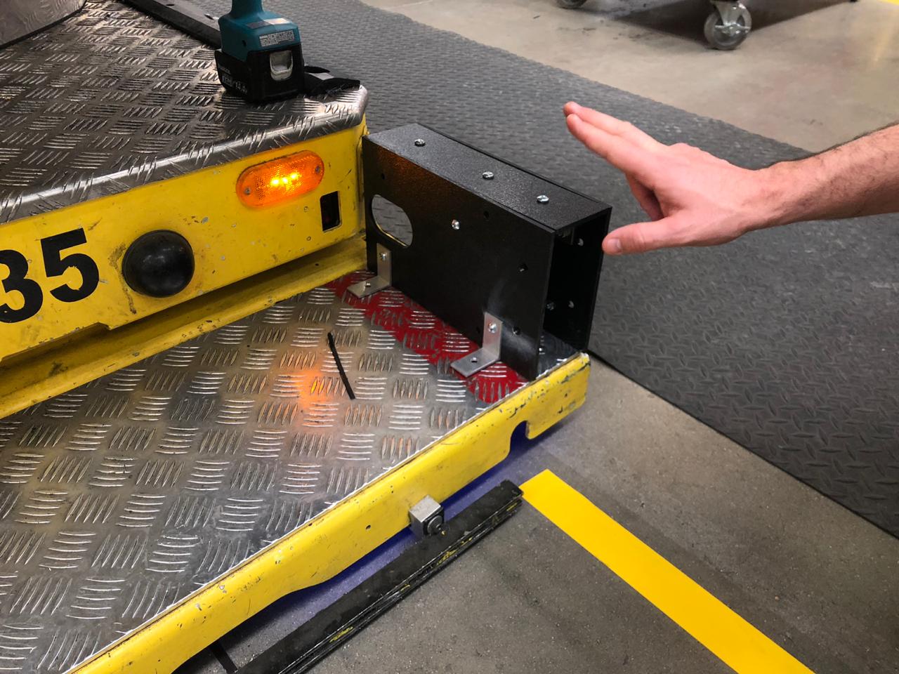 Protective guard for industrial sensor