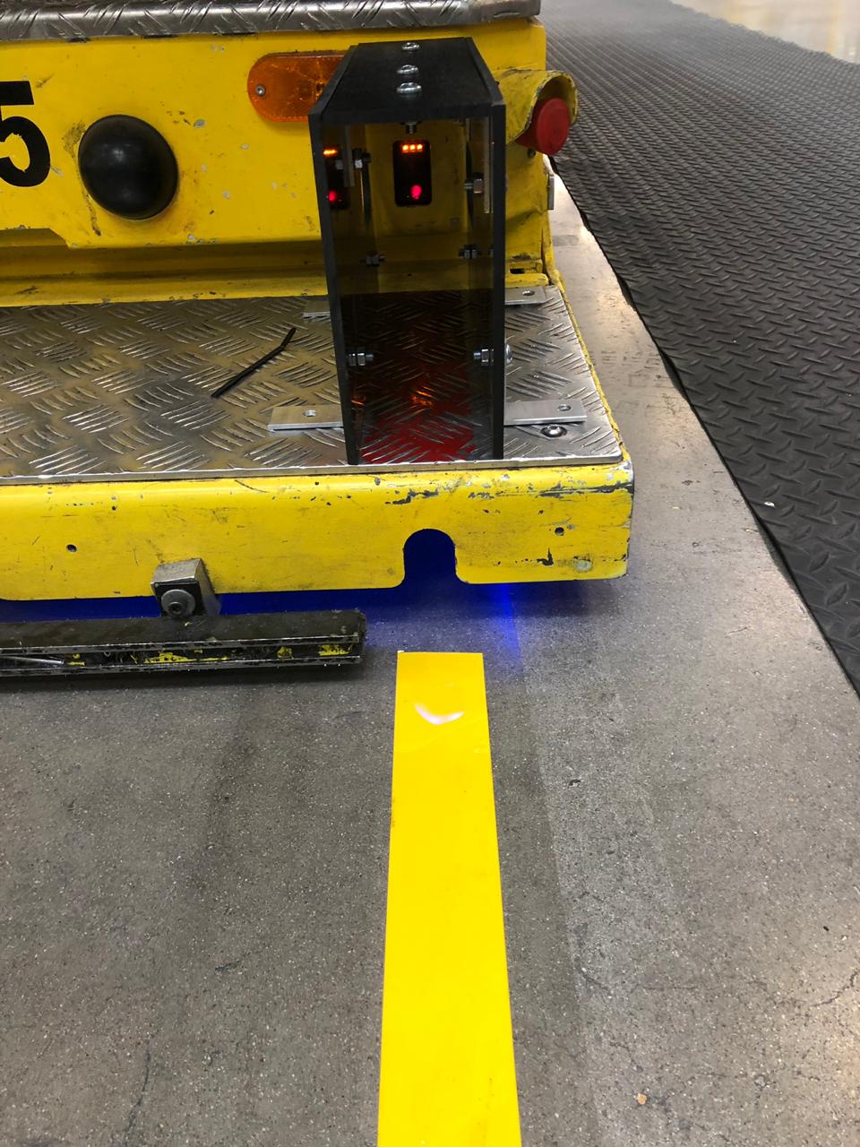 Installed sensor protection guard