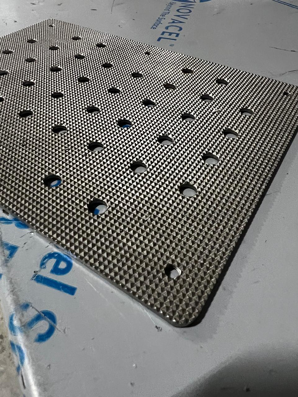 Machined industrial component
